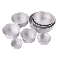 aluminium baking pan round cake pan