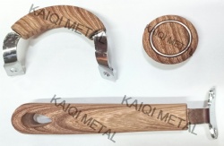 pot handle set wood grain bakelite handle kit